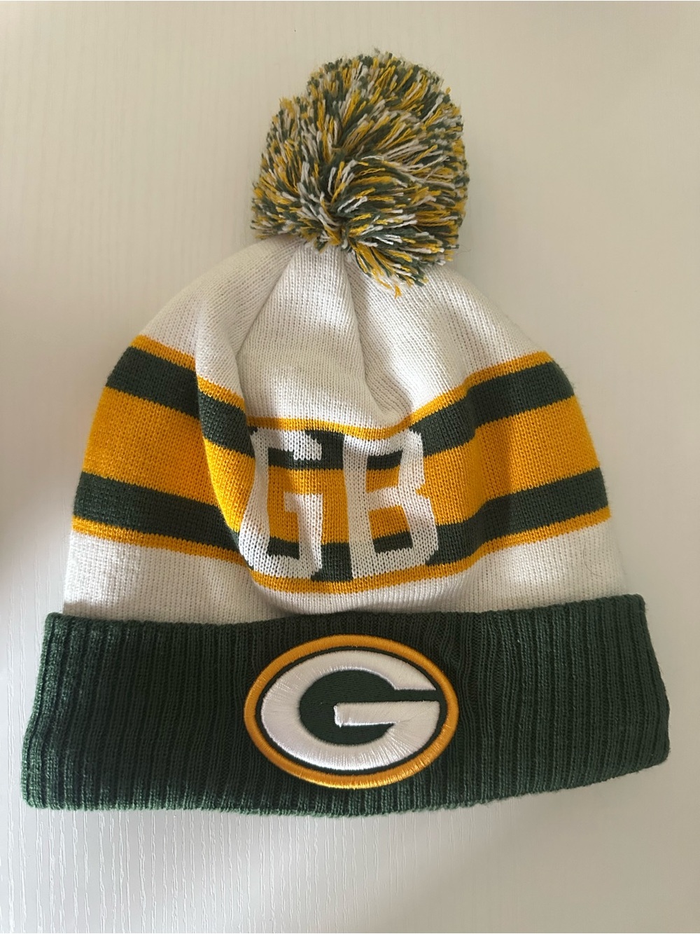 Green Bay Packers Adult Pom Beanie